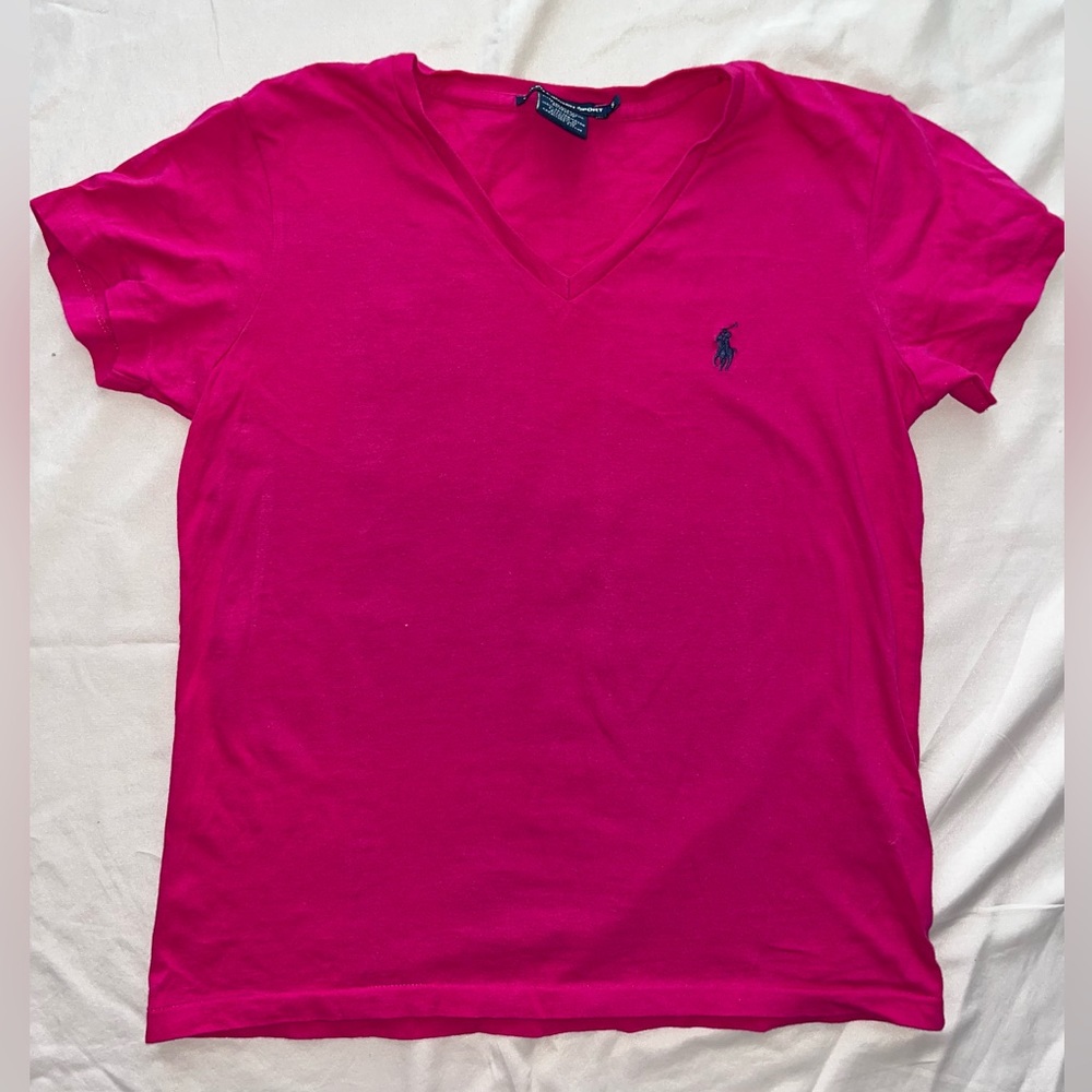 Ralph Lauren Sport Women’s Top Magenta size Small